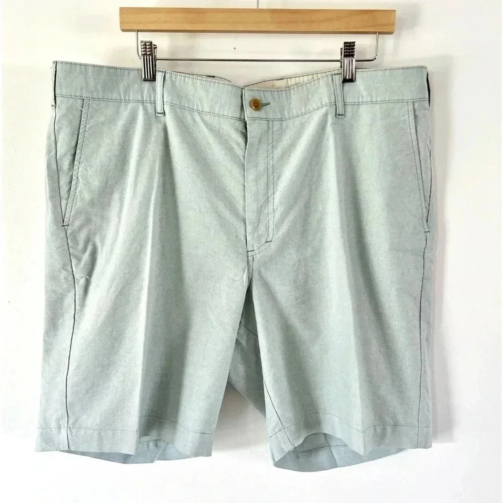 Bill's Khakis Parker Short Classic Fit Summer Oxford‎ Kelly Green Size 40 NWT